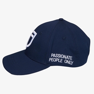 Gorra visera EQUESTRO color azul marino logo blanco talla única - Imagen 2